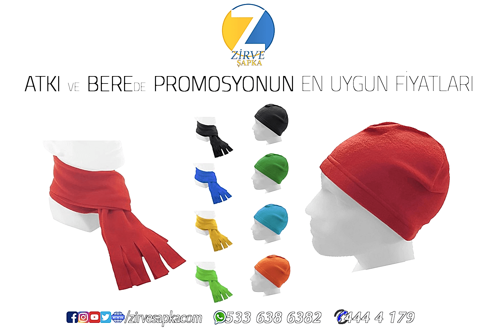 Bere ve Atkı da Promosyon Fiyatlar
