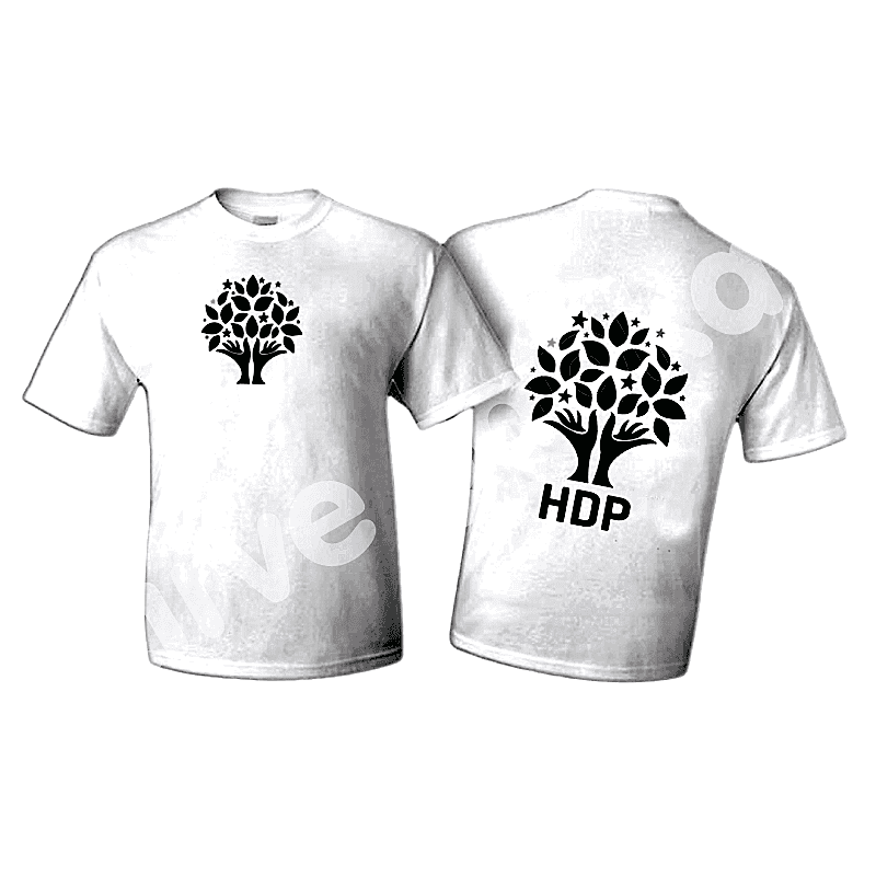 Hdp Promosyon Sıfır Yaka Tişört