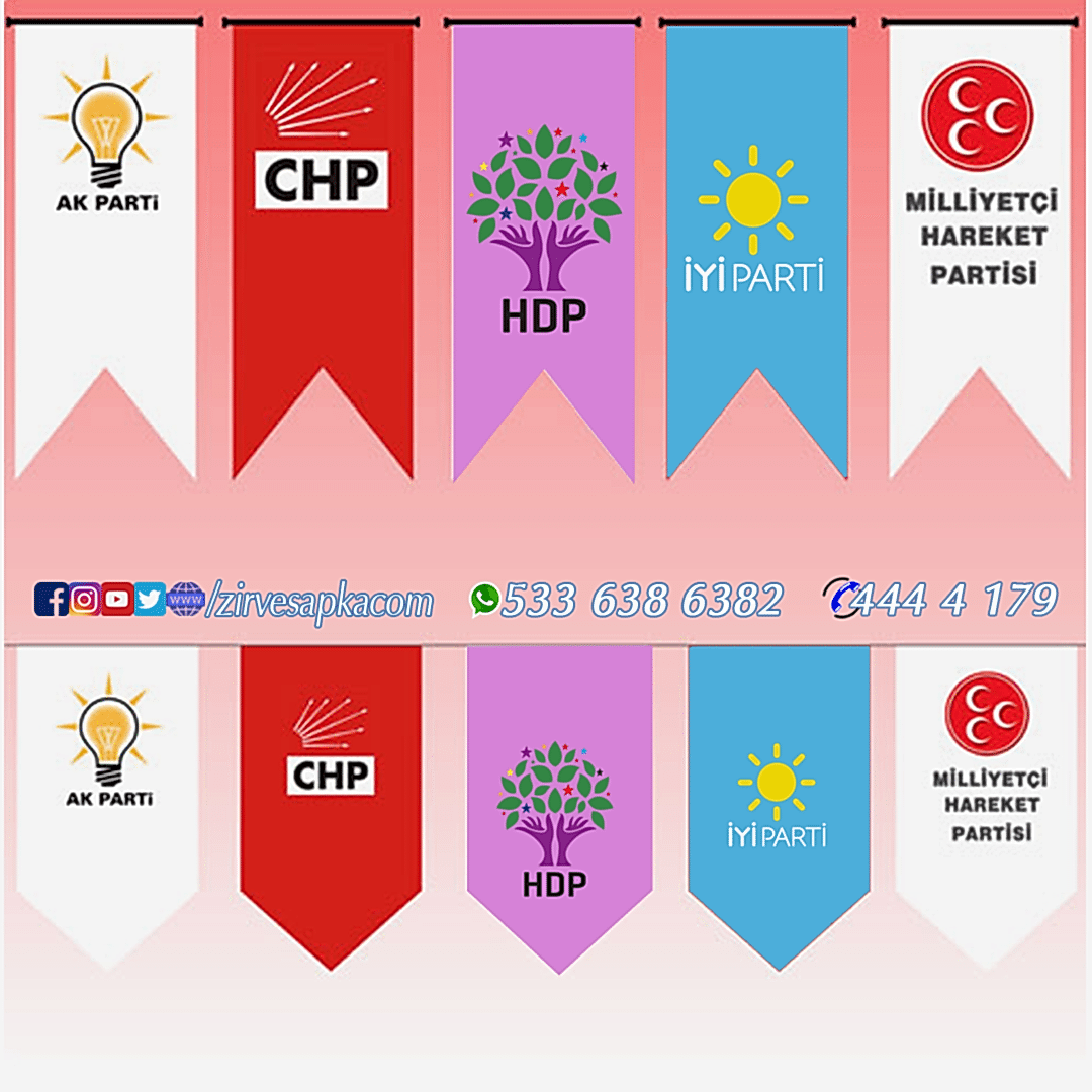 Promosyon Seçim Bayrakları