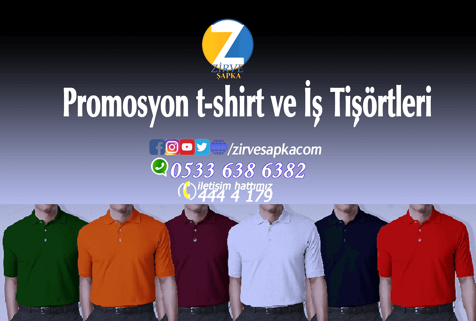 Promosyon t-shirt ve İş Tişörtleri