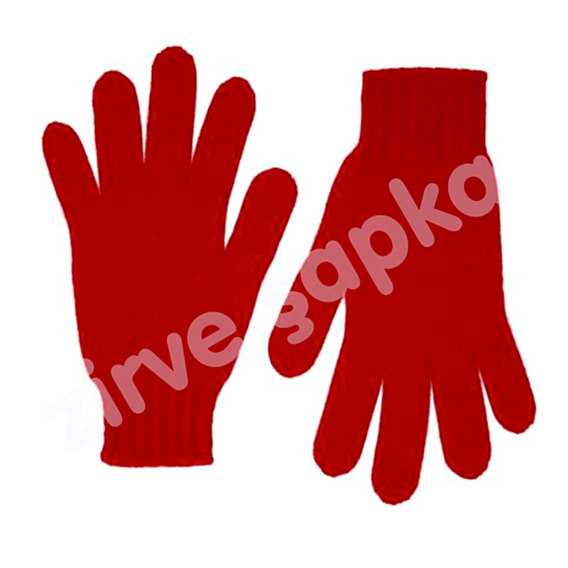 Triko Kırmızı Eldiven